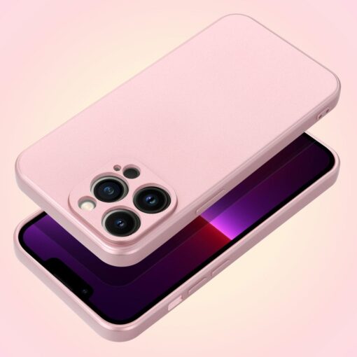 iPhone 7 8 SE 2020 SE 2022 umbris silikoonist metalliku laikega roosa 5