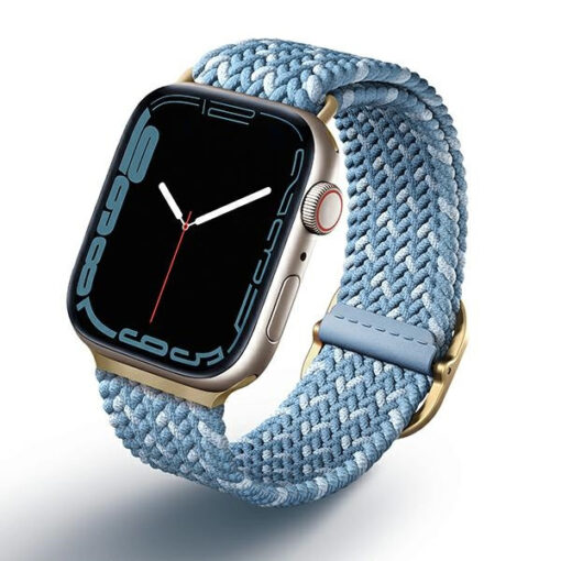 Apple Watch Rihm UNIQ Aspen 384041mm punutud ookeanisinine