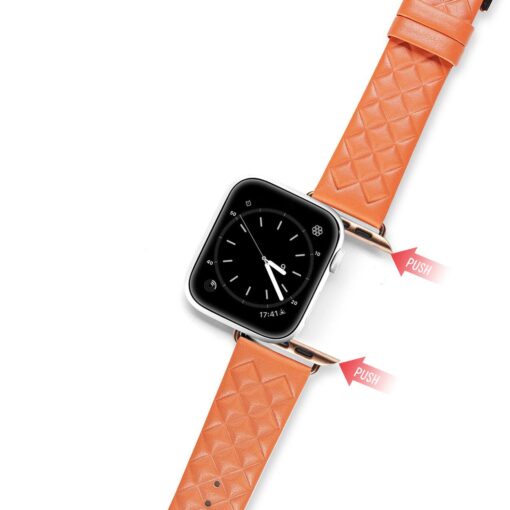 Apple Watch rihm 384041mm Dux Ducis Enland nahast oranz 1