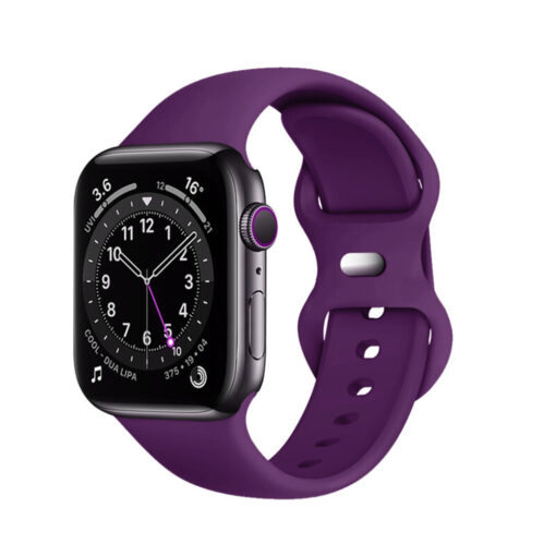 Apple Watch rihm 384041mm silikoonist tumelilla