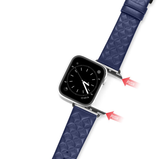 Apple Watch rihm 424445mm Dux Ducis Enland nahast sinine 5
