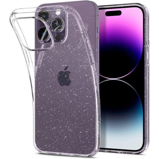 iPhone 14 PRO MAX umbris silikoonist Spigen Liquid Crystal glitter