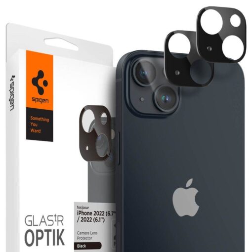 iPhone 1414 PLUS kaamera kaitse Spigen OPTIK.TR must