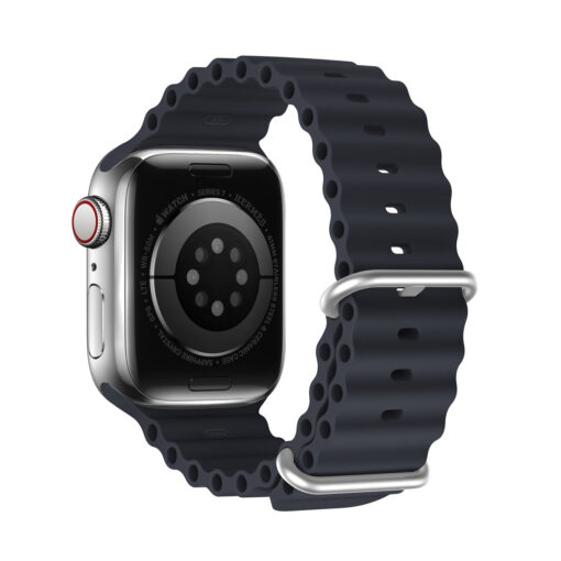 Apple Watch rihm silikoonist Dux Ducis OceanWave 414038mm tumehall 1
