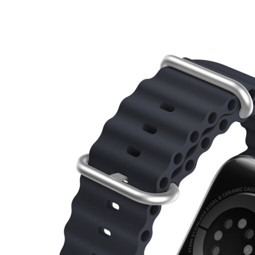 Apple Watch rihm silikoonist Dux Ducis OceanWave 414038mm tumehall 6
