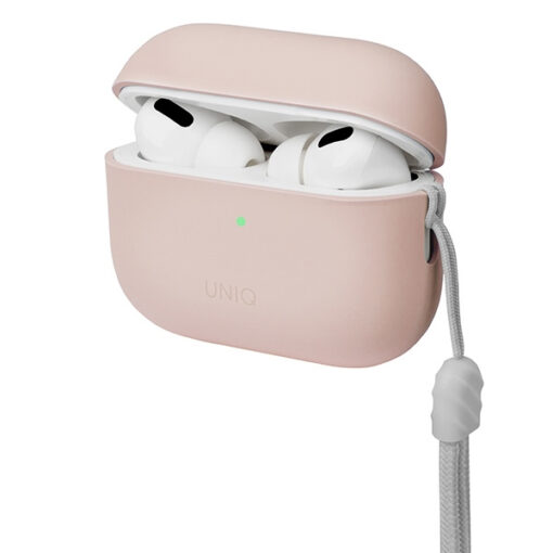 Apple Airpods PRO 2 umbris silikoonist Lino UNIQ arctic blush pink 1