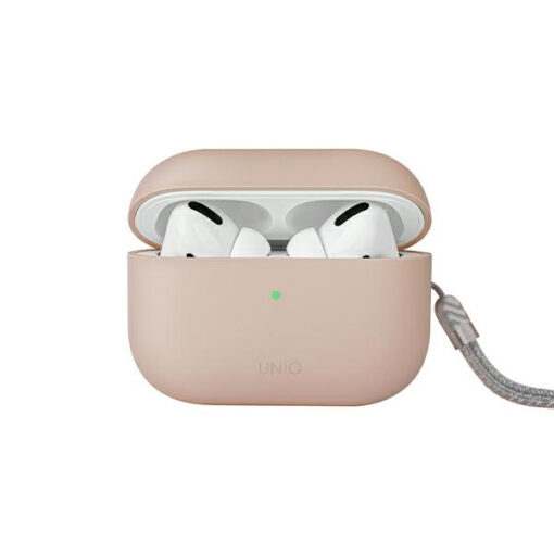Apple Airpods PRO 2 umbris silikoonist Lino UNIQ arctic blush pink