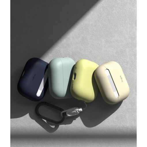 Apple Airpods PRO 21 umbris silikoonist Ringke mellow yellow 6