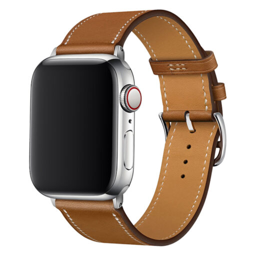Kellarihm Apple Watch 424445mm kunstnahast Devia oranz 2