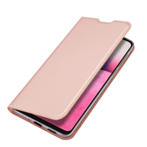 Samsung A33 5G kunstnahast kaaned kaarditaskuga DUX DUCIS Skin Pro roosa 3