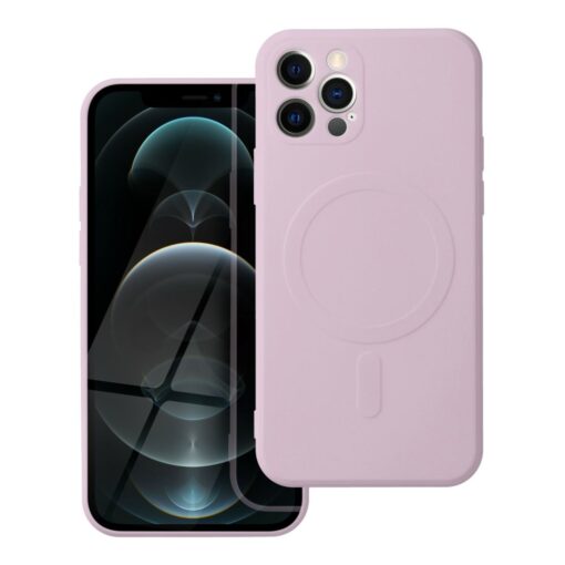 iPhone 12 PRO umbris silikoonist MagSafe roosa