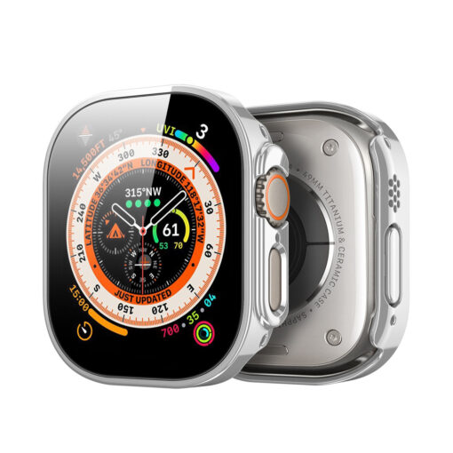 Apple Watch Ultra 49mm ekraanikaitse korpusega plastikust Dux Ducis Hamo hobe 1