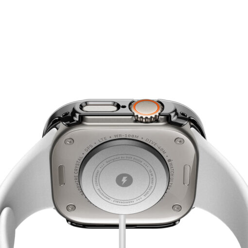Apple Watch Ultra 49mm ekraanikaitse korpusega plastikust Dux Ducis Hamo must 8
