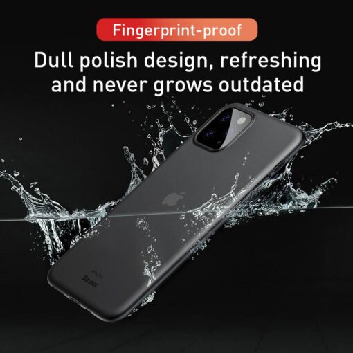 iPhone 11 PRO umbris ohukesest plastikust Baseus Wing labipaistev matt 9