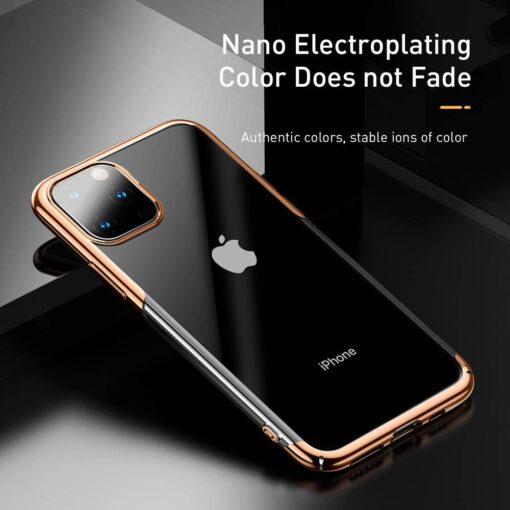 iPhone 11 PRO umbris plastikust Baseus Glitter kuldne 6