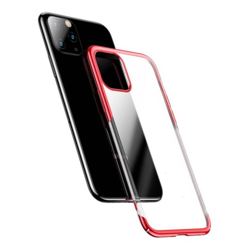 iPhone 11 PRO umbris plastikust Baseus Glitter punane 4