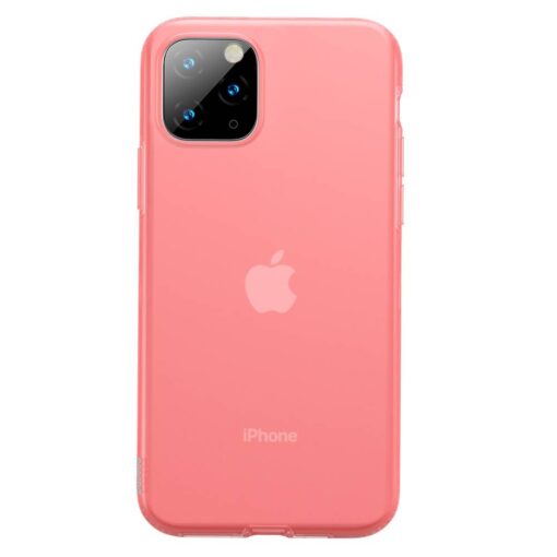 iPhone 11 PRO umbris silikoonist Baseus Jelly Liquid Silica Gel labipaistev punane 1