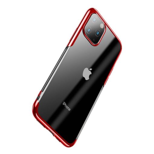 iPhone 11 PRO umbris silikoonist Baseus Shining servadega punane 2
