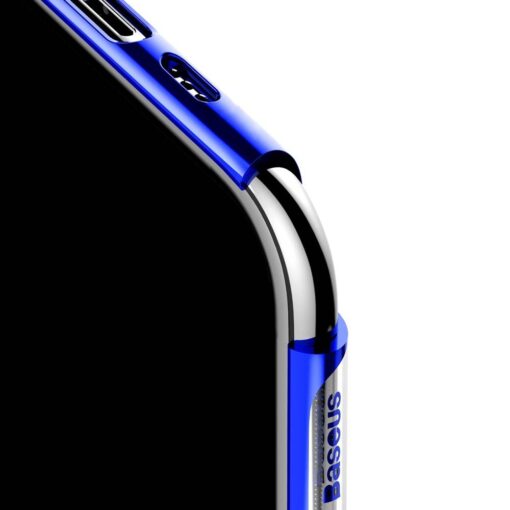 iPhone 11 PRO umbris silikoonist Baseus Shining servadega sinine 10