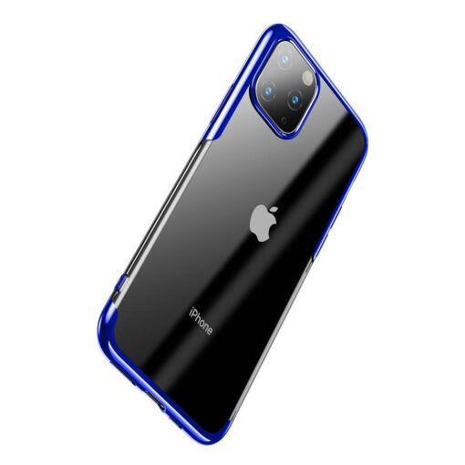 iPhone 11 PRO umbris silikoonist Baseus Shining servadega sinine 2