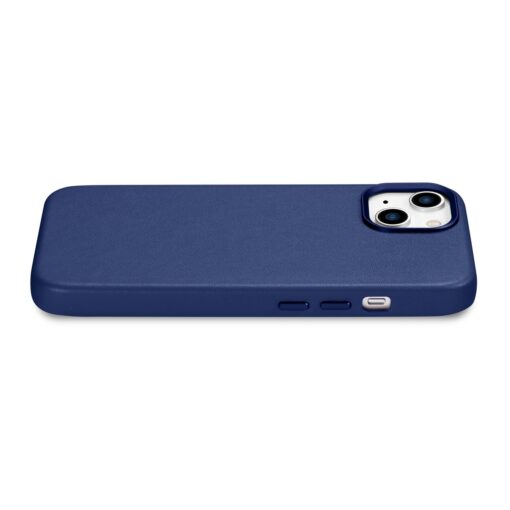 iPhone 14 PLUS nahast umbris MagSafe sinine 9