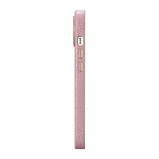 iPhone 14 PLUS premium nahast MagSafe umbris Lichi roosa 5