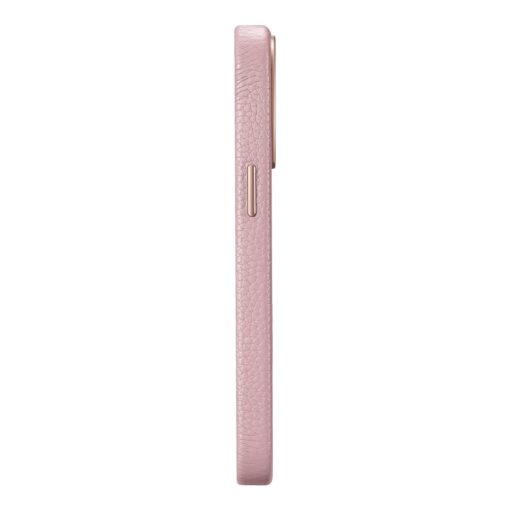 iPhone 14 PRO MAX premium nahast MagSafe umbris Lichi roosa 6