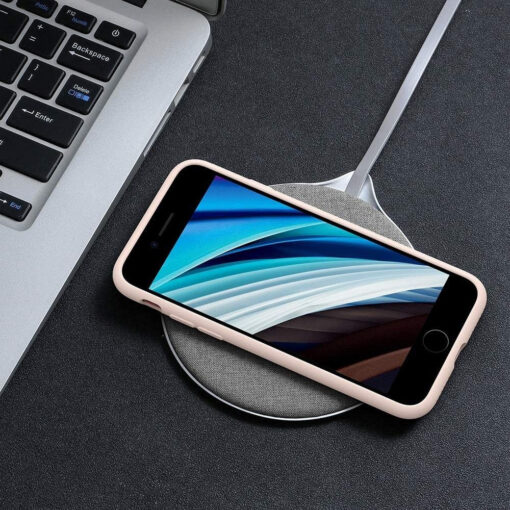 iPhone 14 PRO umbris MagSafe Icon silikoonist roosa 4