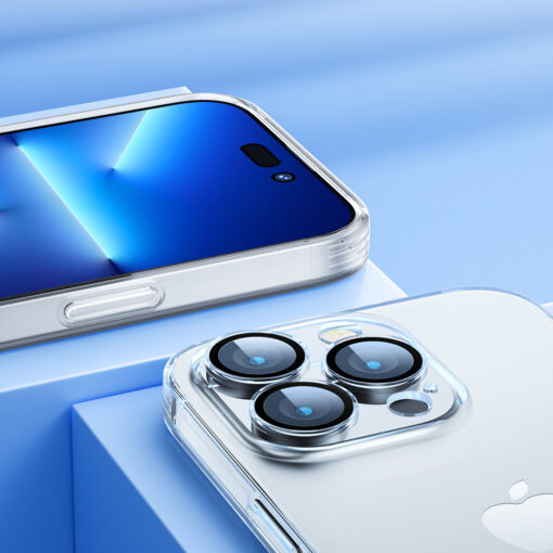iPhone 14Q PRO MAX umbris silikoonist koos kaetud kaameraga ja metallik servadega 1