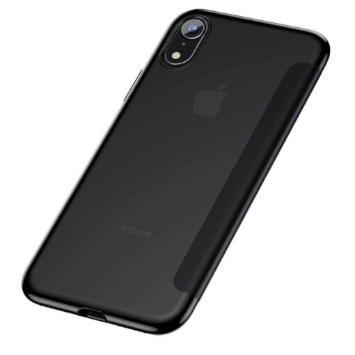 iPhone XR kaaned silikoonist Baseus Touchable must 1