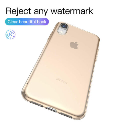 iPhone XR umbris silikoonist Baseus Simplicity kuldne 4