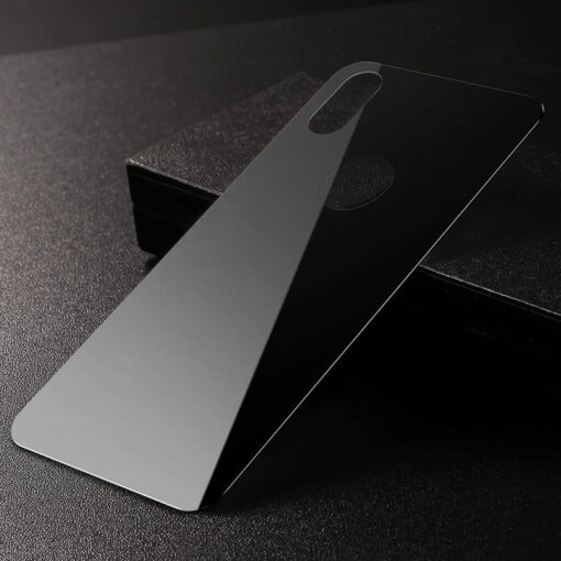 iPhone XS tagumine kaitseklaas Baseus T Glass 0.33mm must 7