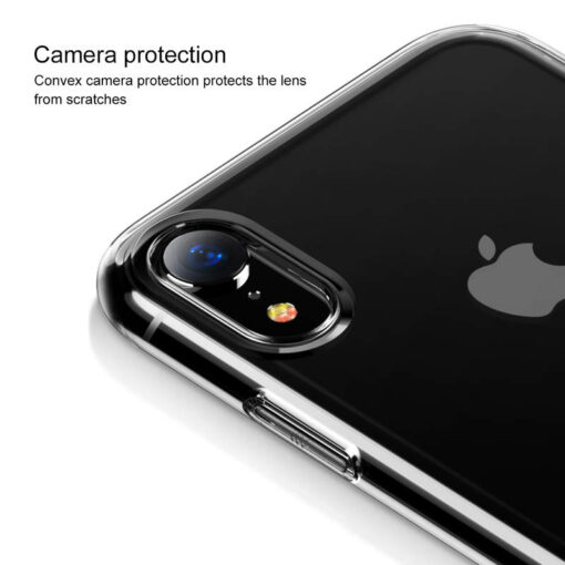 iPhone XS umbris silikoonist Baseus Half to Half punane 3