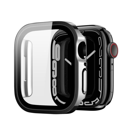 Apple Watch 44mm ekraanikaitse korpusega plastikust Dux Ducis Hamo must