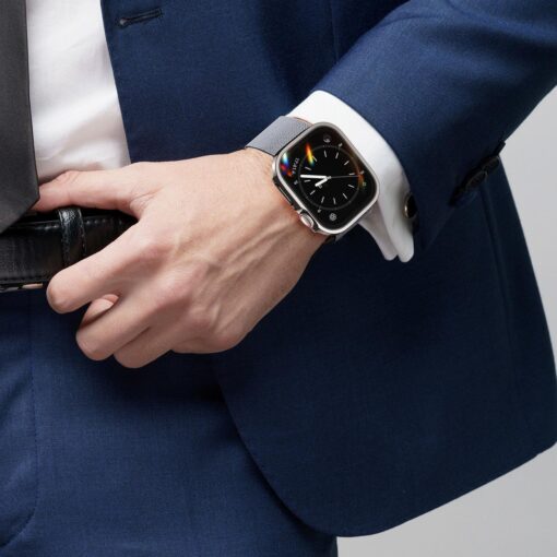 Apple Watch 7 41mm ekraanikaitse korpusega plastikust Dux Ducis Hamo must 8