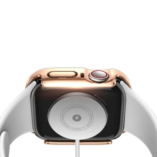 Apple Watch 7 41mm ekraanikaitse korpusega plastikust Dux Ducis Hamo roosa 6