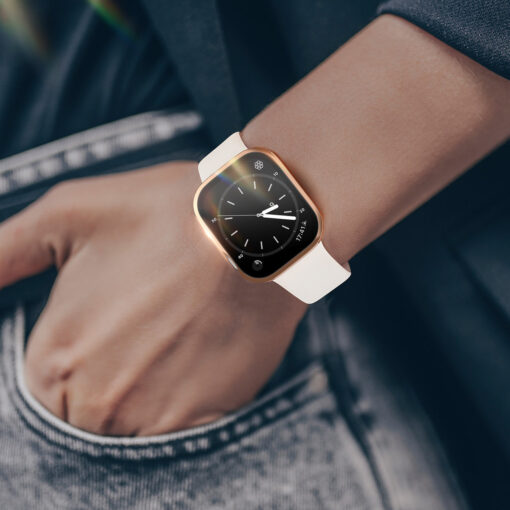 Apple Watch 7 45mm ekraanikaitse korpusega plastikust Dux Ducis Hamo roosa 7
