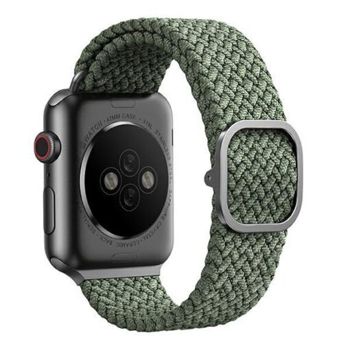 Apple Watch Rihm UNIQ Aspen 384041mm punutud cypress green 2