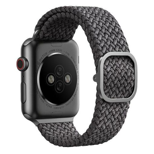 Apple Watch Rihm UNIQ Aspen 384041mm punutud granite gray 2