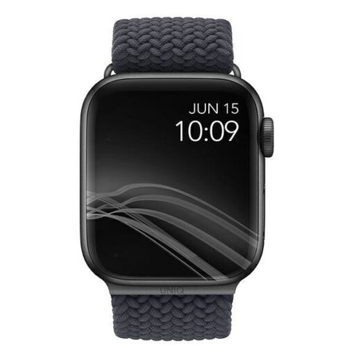 Apple Watch Rihm UNIQ Aspen 384041mm punutud granite gray 3