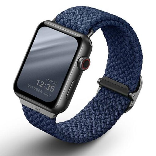 Apple Watch Rihm UNIQ Aspen 384041mm punutud oxford blue