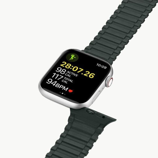 Kellarihm Dux Ducis Armor Apple Watch 384041mm silikoonist roheline 7