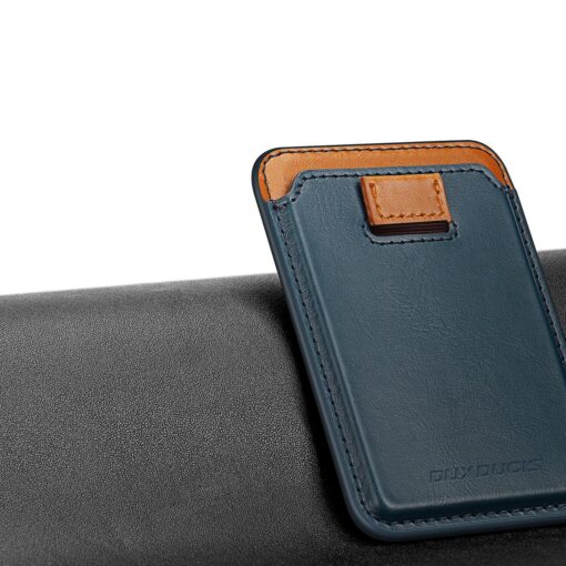 MagSafe kaarditasku Dux Ducis Magnetic RFID kaitsega sinine 7