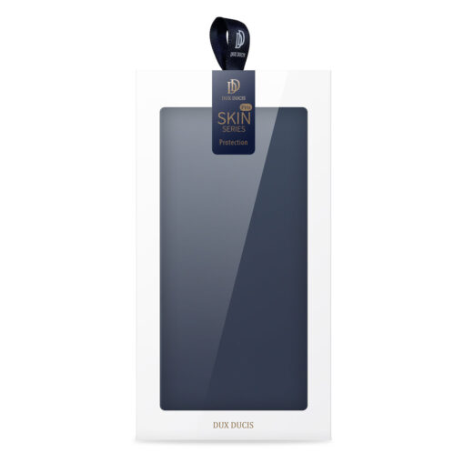 Samsung S23 PLUS kaaned kaarditaskuga Dux Ducis Skin Pro kunstnahast sinine 9