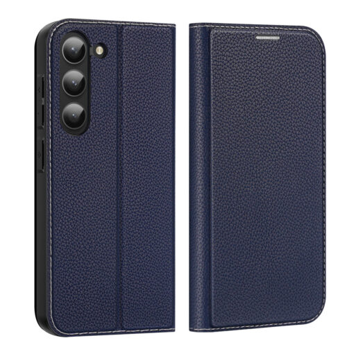 Samsung S23 PLUS kaaned kaarditaskuga Dux Ducis Skin X2 magnetiga sulguv sinine 1