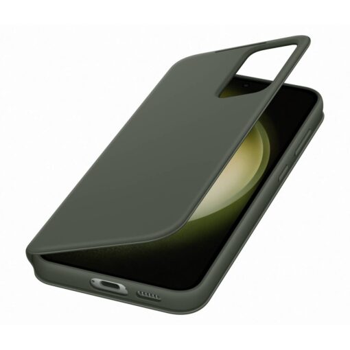 Samsung S23 PLUS kaaned kaarditaskuga Samsung Smart View Wallet Case khaki EF ZS916CGEGWW 6