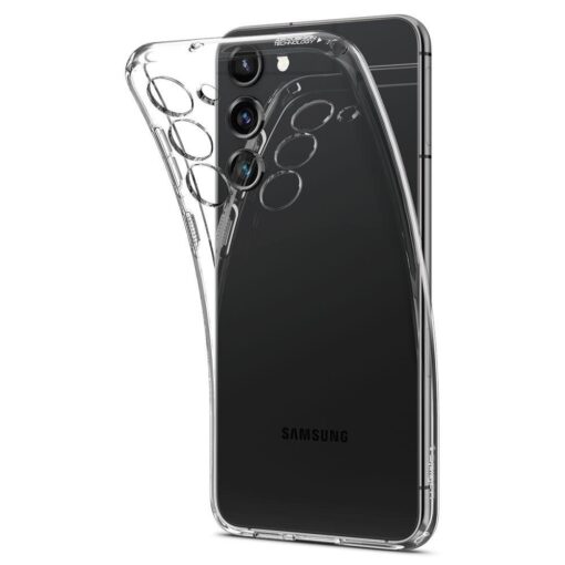 Samsung S23 PLUS umbris Spigen Liquid Crystal silikoonist labipaistev 5