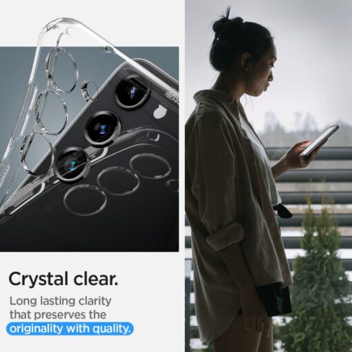 Samsung S23 PLUS umbris Spigen Liquid Crystal silikoonist labipaistev 9