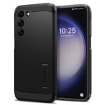 Samsung-S23-PLUS-umbris-Spigen-Tough-Armor-silikoonist-nurkade-ja-plastikust-tagusega-must