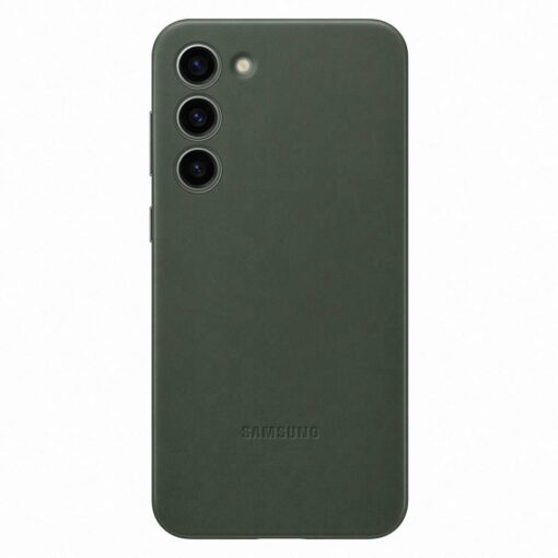 Samsung S23 PLUS umbris naturaalsest nahast roheline EF VS916LGEGWW